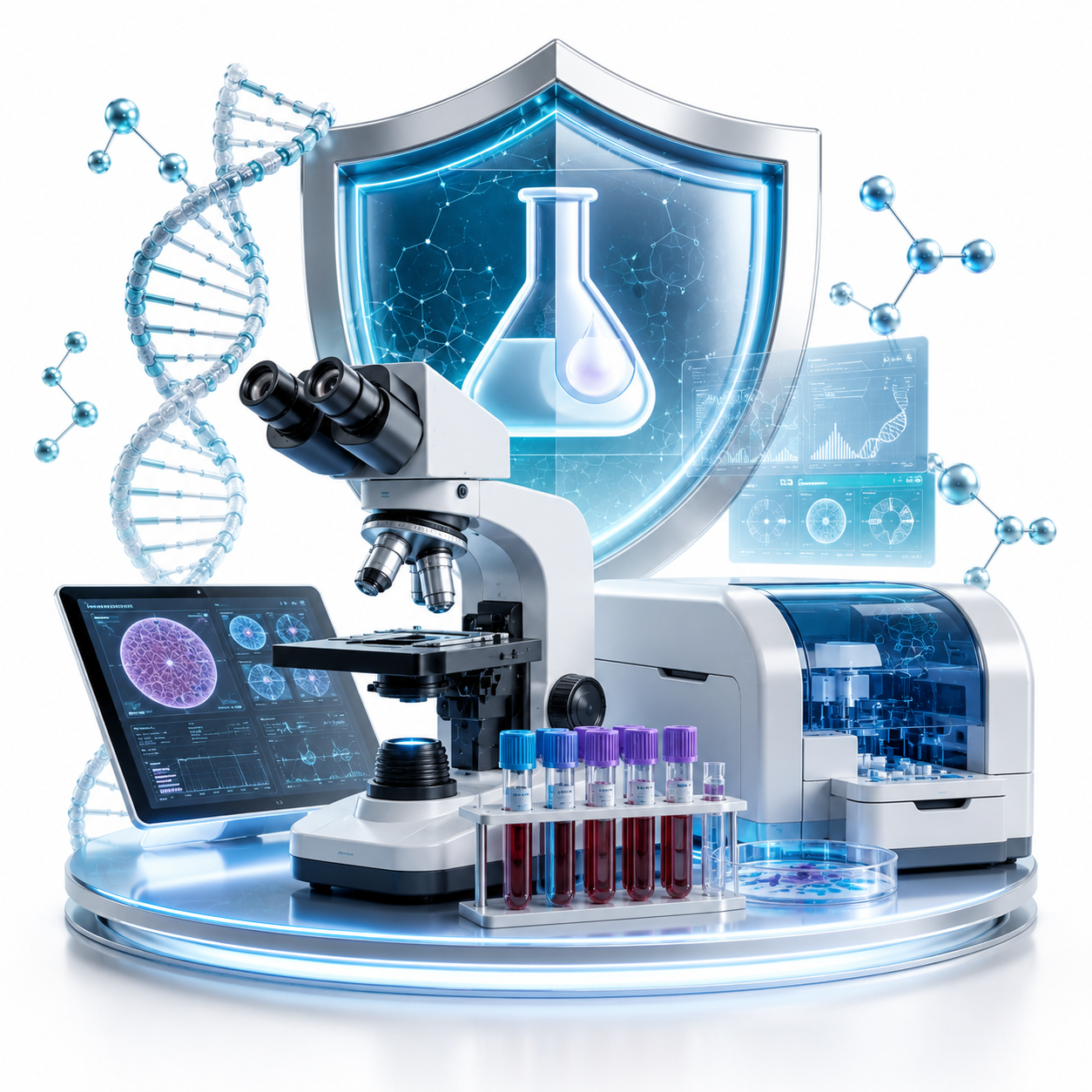 Pathology diagnostic laboratory Hosamani Hospital Raichur Karnataka