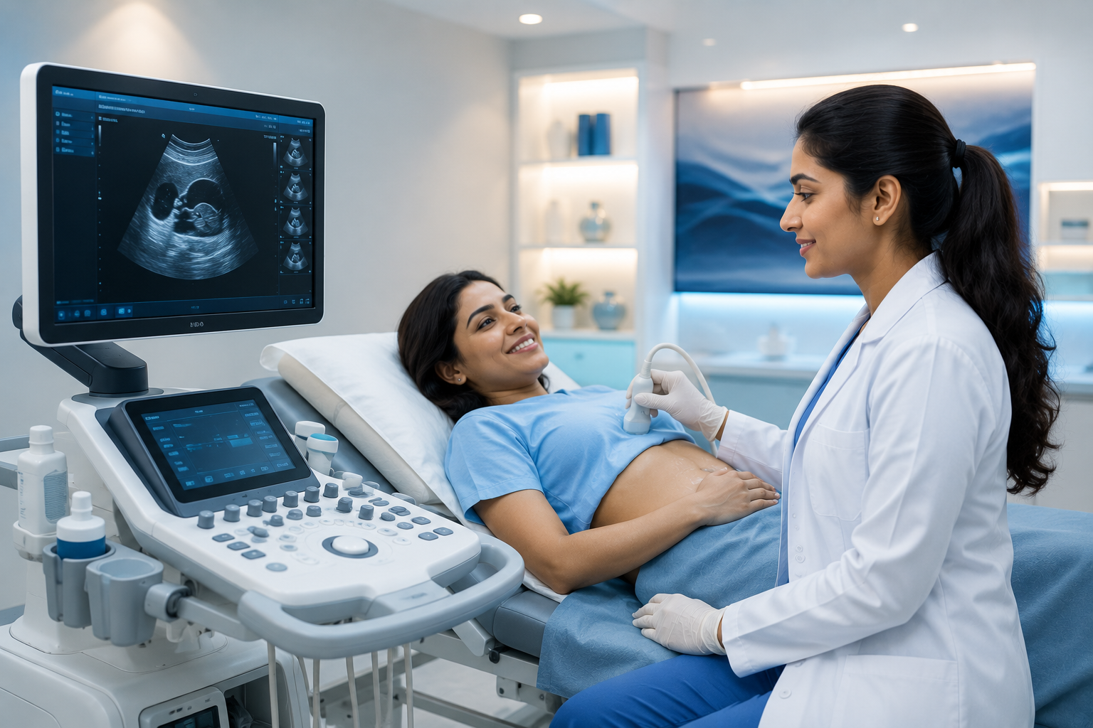 Ultrasonography and diagnostic imaging scan at Hosamani Hospital Raichur Karnataka