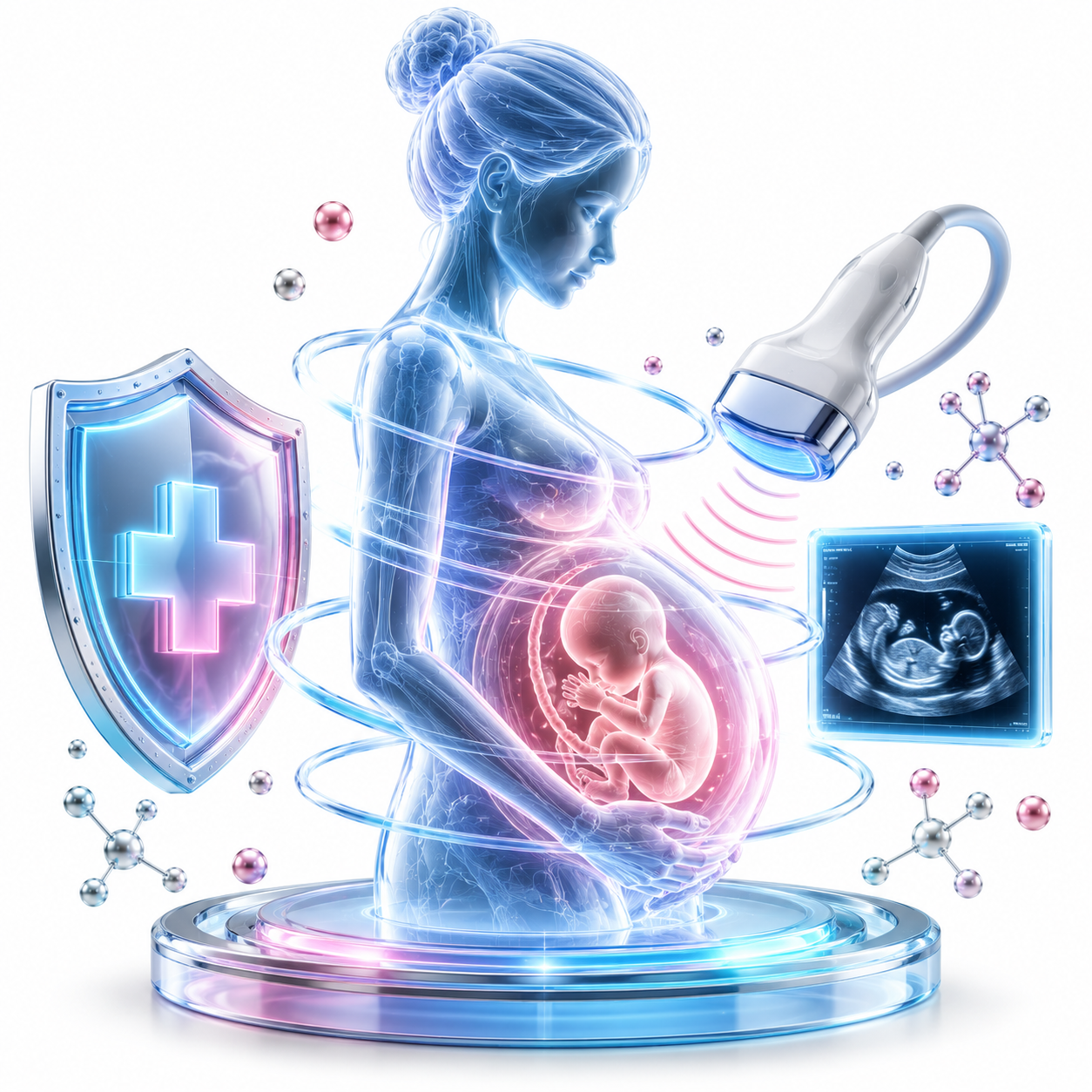 Antenatal fetal ultrasound monitoring Hosamani Hospital Raichur Karnataka