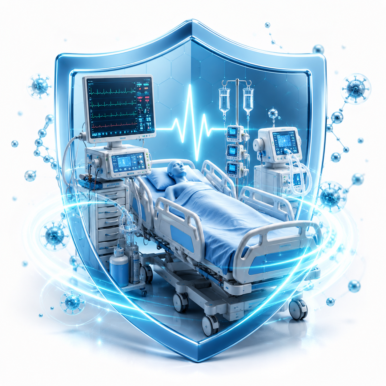 ICU intensive care unit critical care Hosamani Hospital Raichur Karnataka