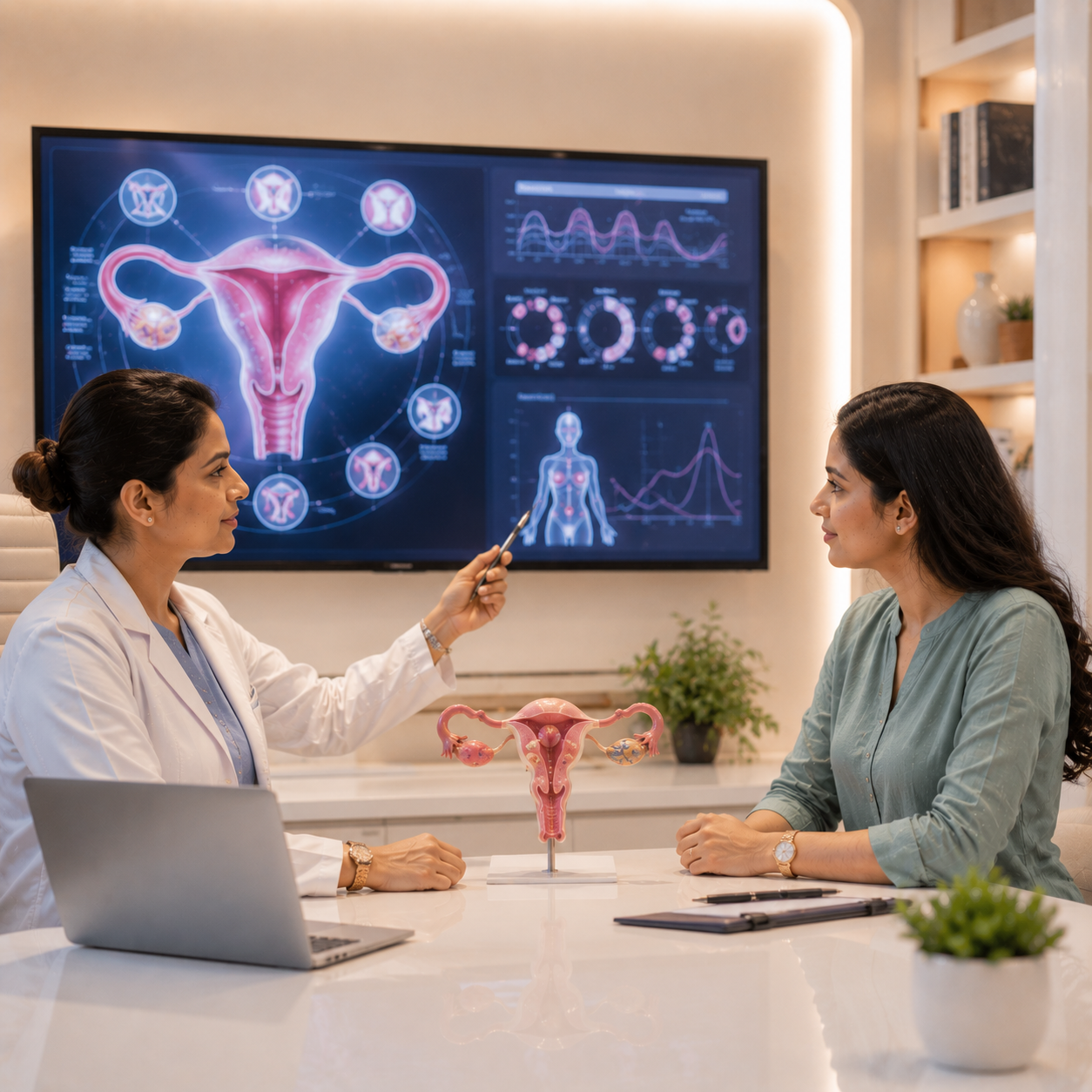 Menstrual disorders treatment specialist gynaecology Hosamani Hospital Raichur Karnataka