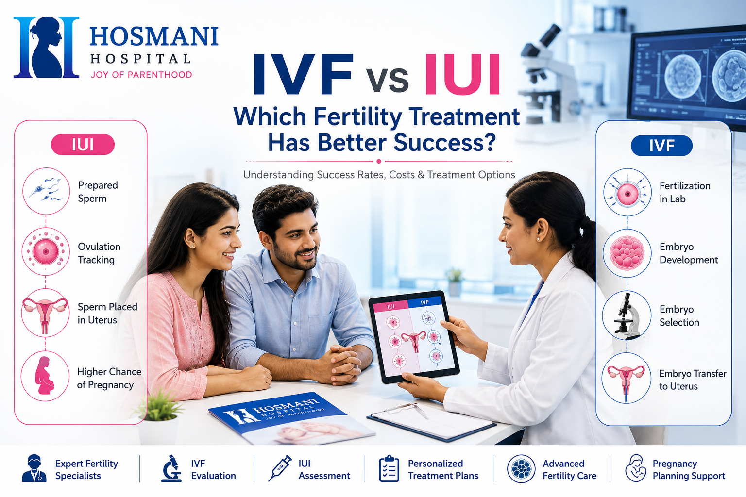 IVF vs IUI Success Rates